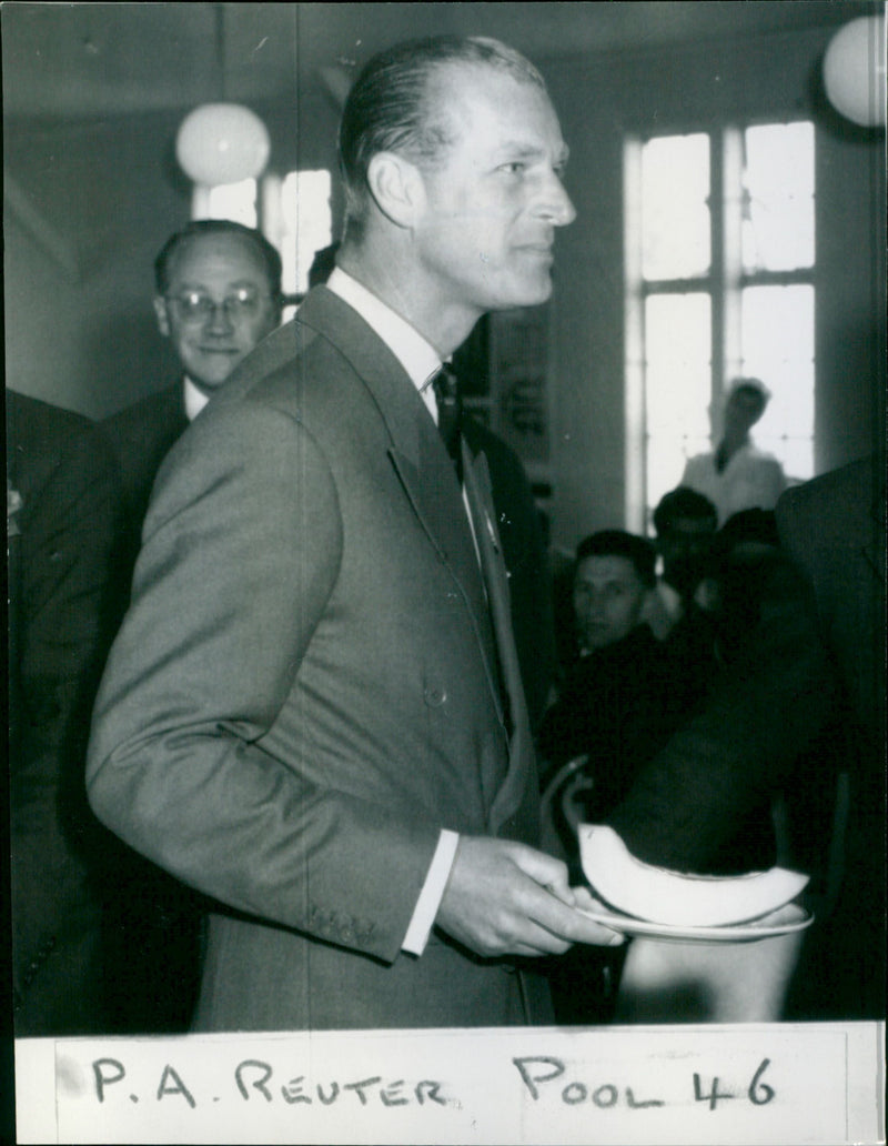 The duke of Edinburgh - Vintage Photograph