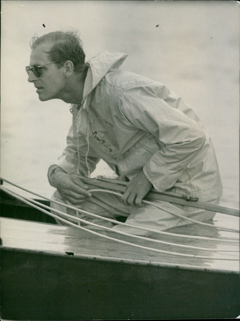 The duke of Edinburgh - Vintage Photograph