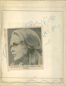 Faye Dunaway - Vintage Photograph