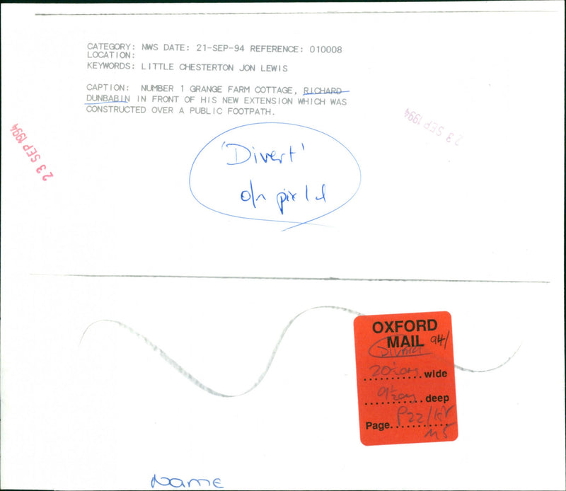 Richard Dunbabin - Vintage Photograph