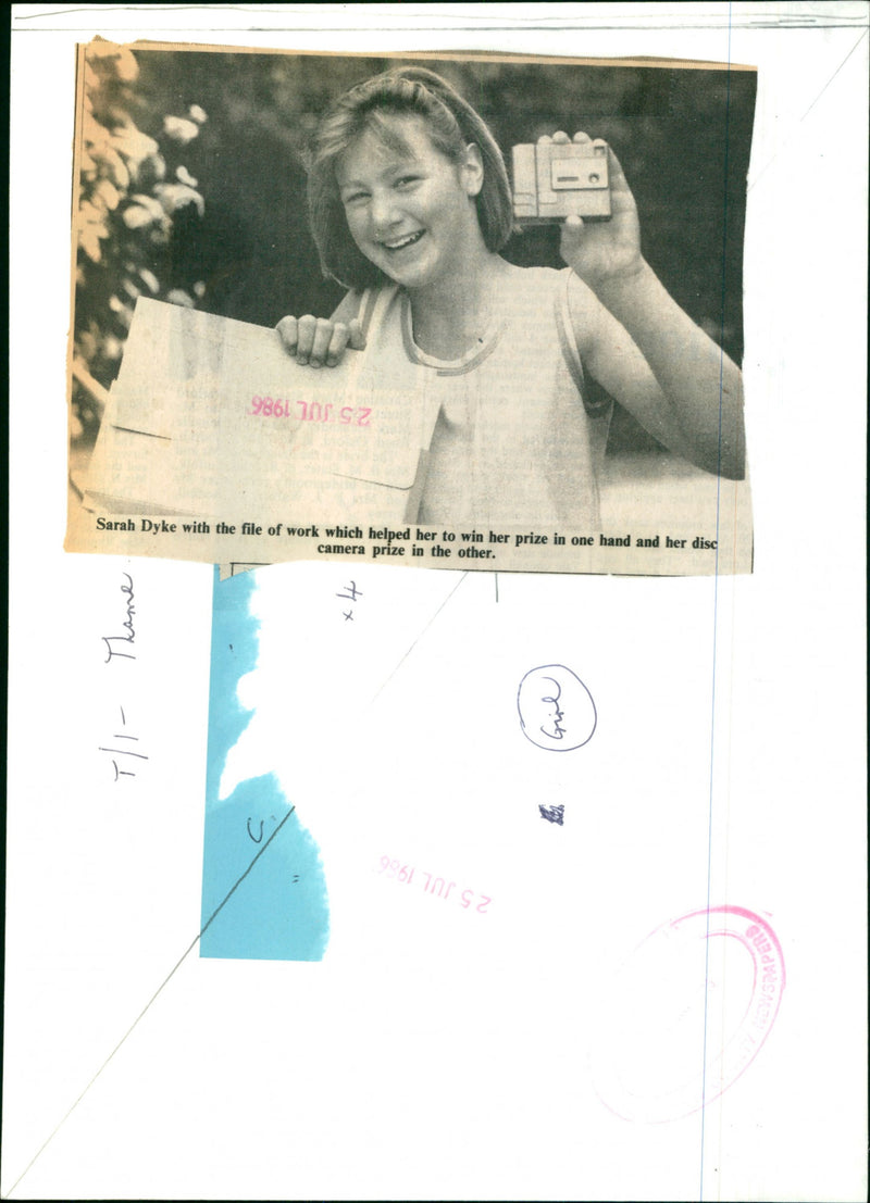 Sarah Dyke - Vintage Photograph