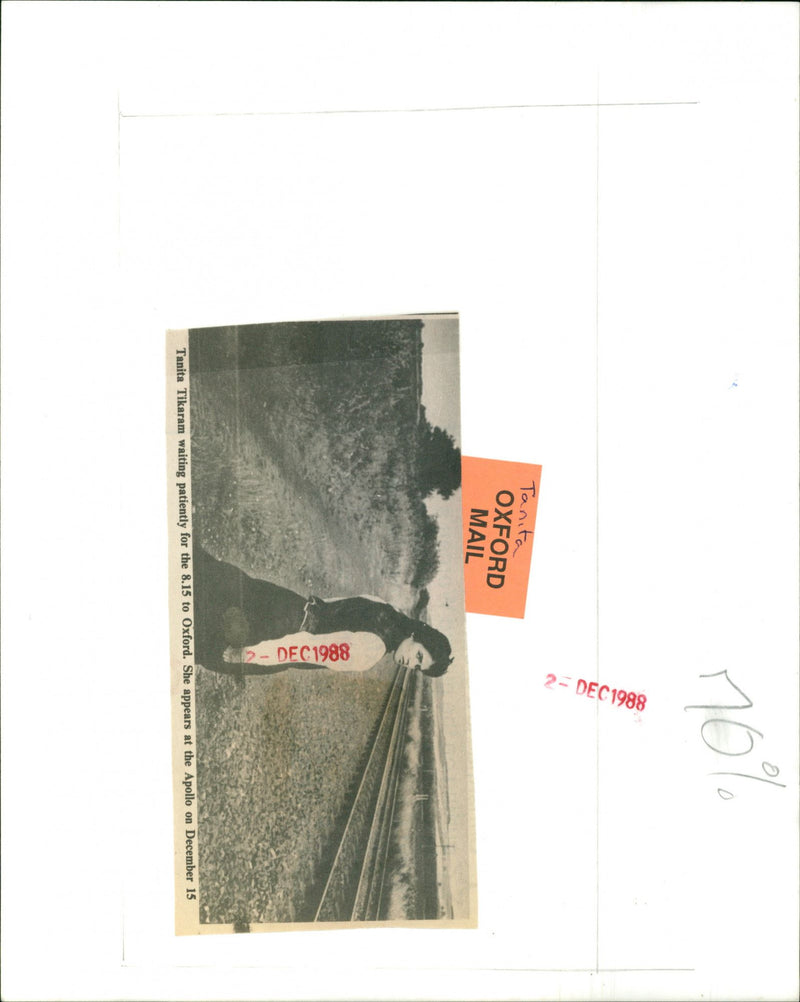 Tanita Tikaram - Vintage Photograph