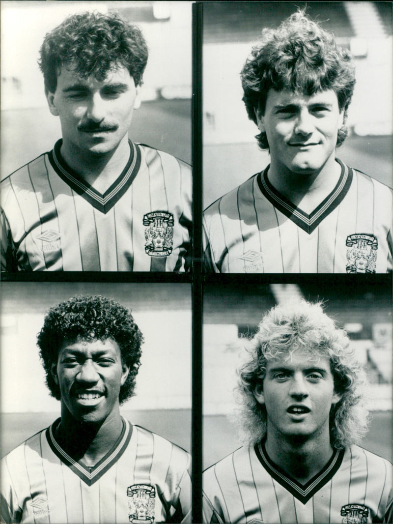 Coventry team - Vintage Photograph