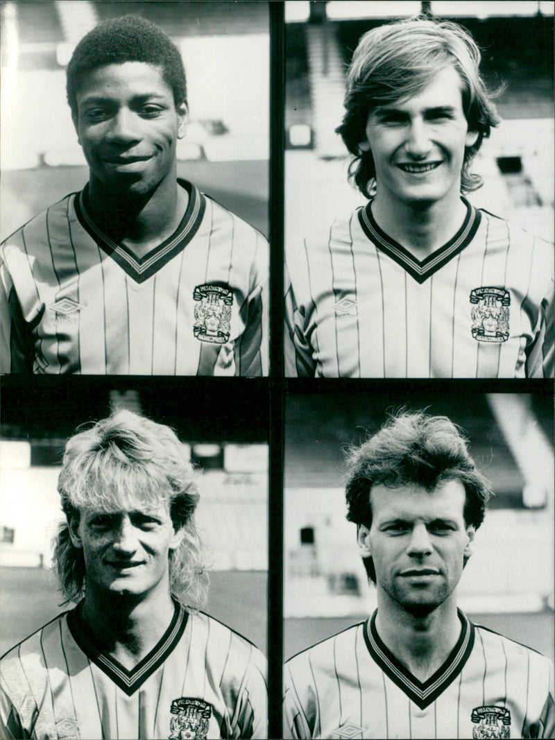 Coventry team - Vintage Photograph