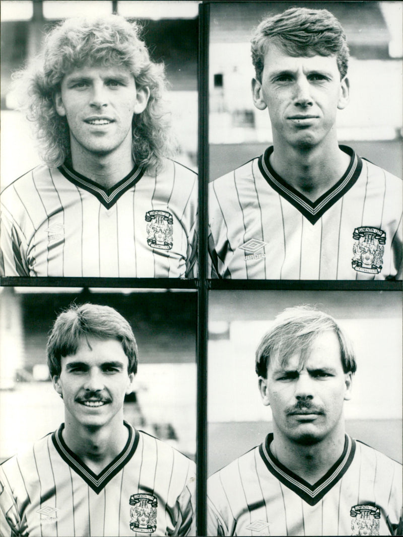 Coventry team - Vintage Photograph