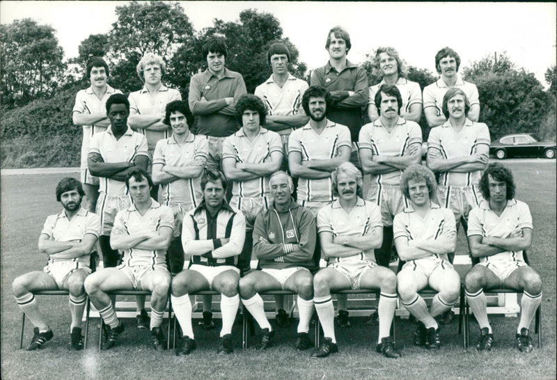 Coventry FC team - Vintage Photograph