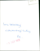 Les Sealey of Coventry city FC - Vintage Photograph