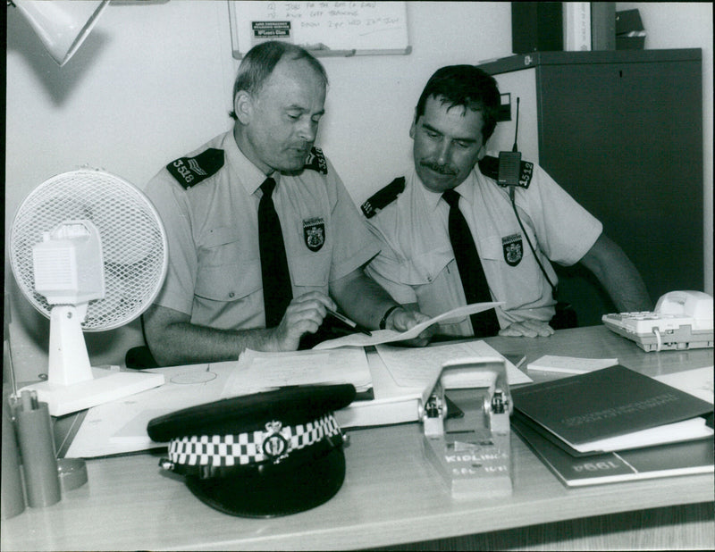 Arthur Saville, P.C. Bill Triffin - Vintage Photograph