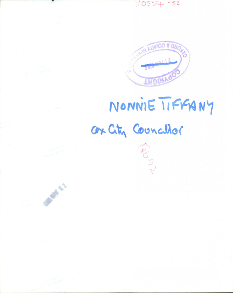 Nonny Tiffany - Vintage Photograph