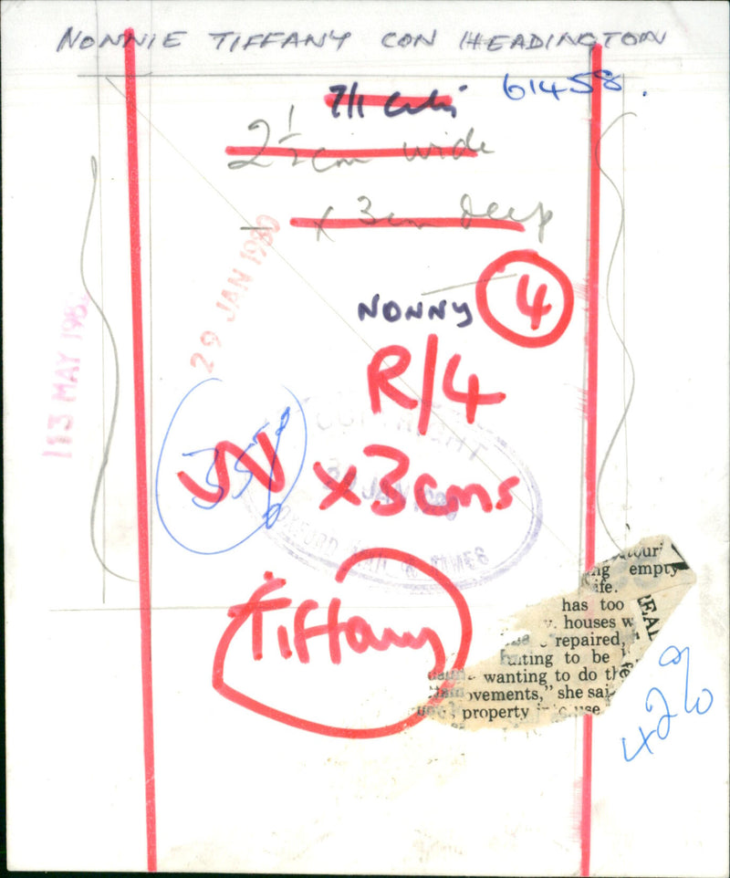 Nonny Tiffany - Vintage Photograph