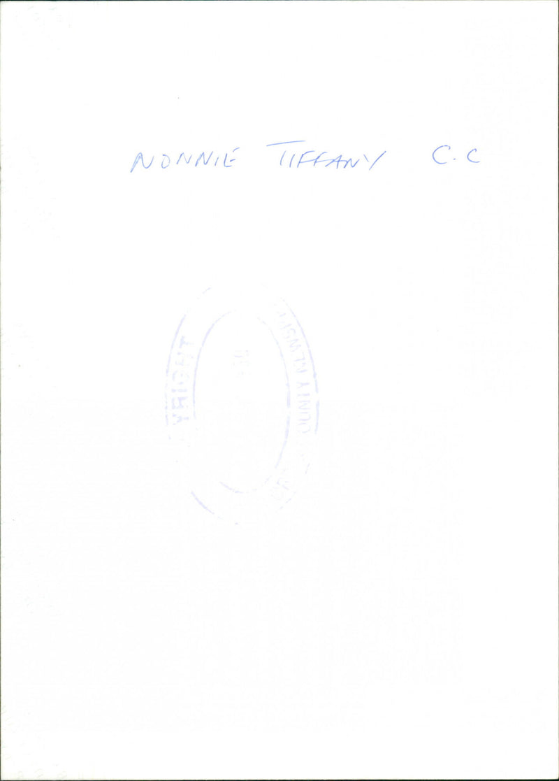 Nonny Tiffany - Vintage Photograph