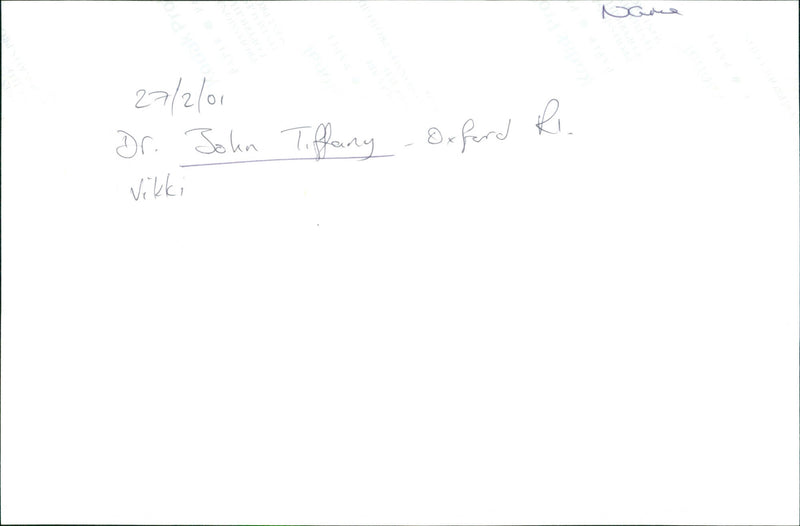 Dr. John Tiffany - Vintage Photograph