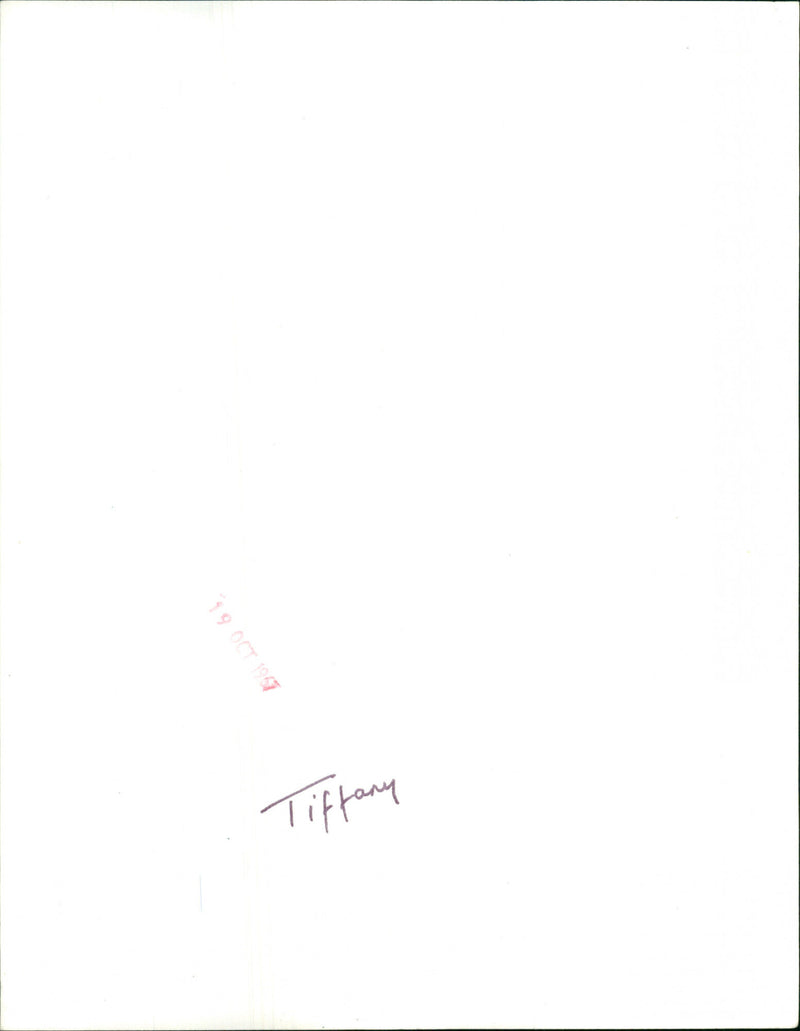 Tiffany - Vintage Photograph