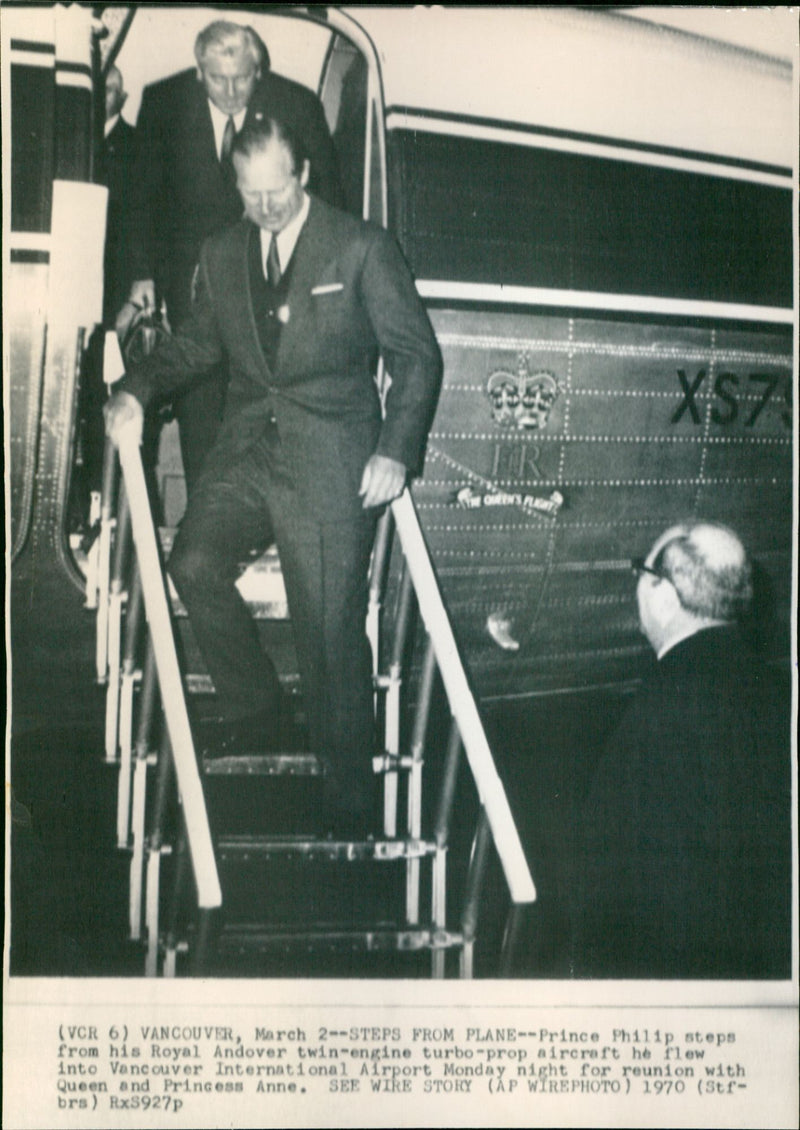 Prince Philip, Duke of Edinburgh - Vintage Photograph