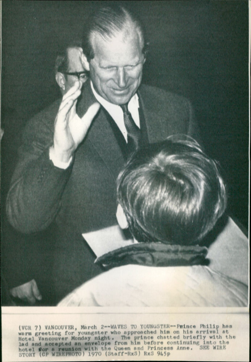 Prince Philip, Duke of Edinburgh - Vintage Photograph