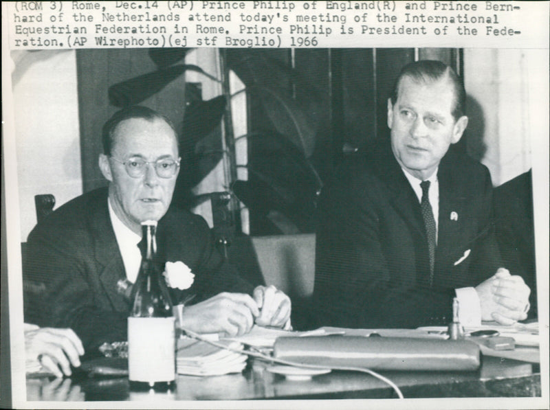 Prince Philip, Duke of Edinburgh - Vintage Photograph