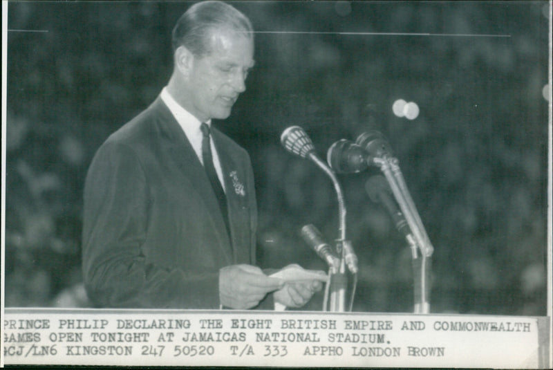 Prince Philip, Duke of Edinburgh - Vintage Photograph