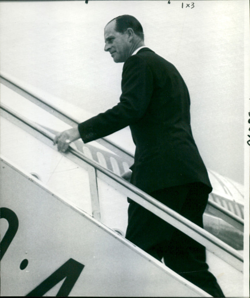 The duke of Edinburgh - Vintage Photograph