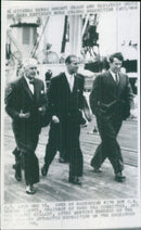 The Duke of Edinburgh, Hon C.M Bowden, Mr Edmund Hillary - Vintage Photograph