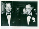 Prince Philip, Prince Bernhard - Vintage Photograph