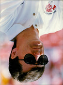 Manager of the Scottish football team, Andy Roxburgh, pictured at an event in Chicago on May 17, 1992. - Vintage Photograph