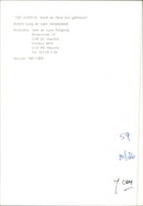 Robert Long and Leen Jongewaard perform in the play "Tot Hiertoe (heeft de Here ons geholpen)" in Haarlem, Netherlands. - Vintage Photograph