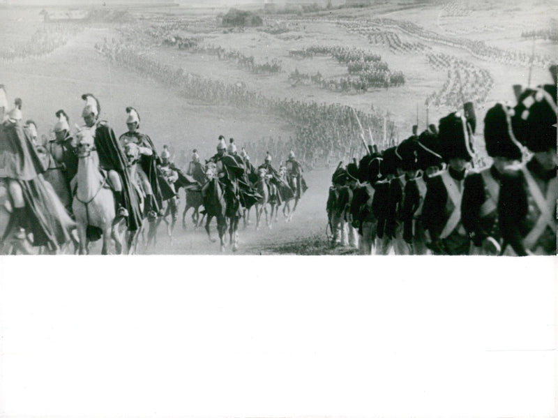 Movie: "Napoleon  in Moscow" - Vintage Photograph