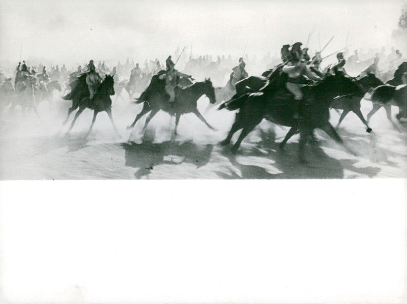 Movie: "Napoleon  in Moscow" - Vintage Photograph