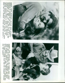 Burt Reynolds and Jerry Reed in a scene from the movie "Smokey and the Bandit". - Vintage Photograph