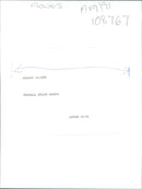 A closeup of a purple flower in the Botanic Gardens. - Vintage Photograph