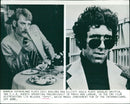 Donald Sutherland and Elliott Gould in the 1977 film "Spys." - Vintage Photograph