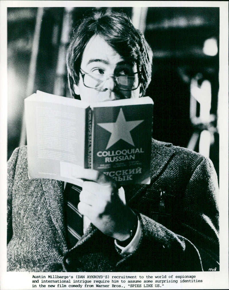 Dan Aykroyd in costume as a character from the film "Spies Like Us". - Vintage Photograph