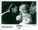 Bill Murray and Carol Kane in a scene from the film Scrooged. - Vintage Photograph
