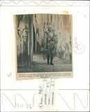 Actor Ale Guinness plays the ghost of Jacob Marley in a scene from the musical "Scrooge" at Wallingford. - Vintage Photograph