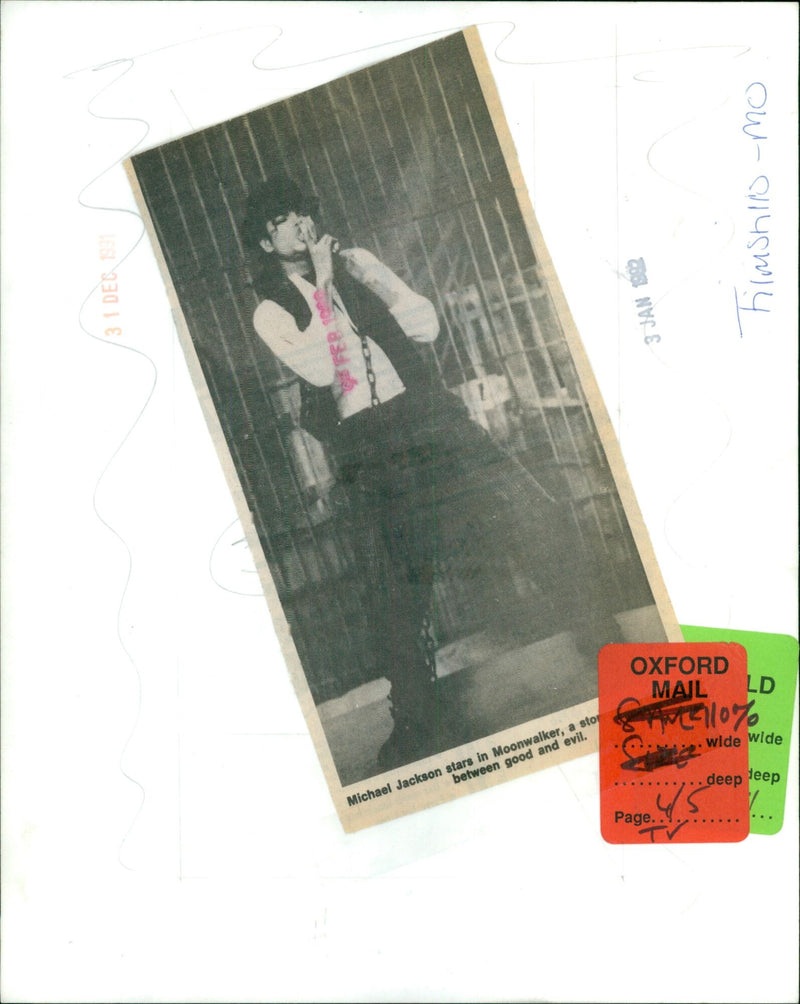 MICHAEL JACKSON - Vintage Photograph