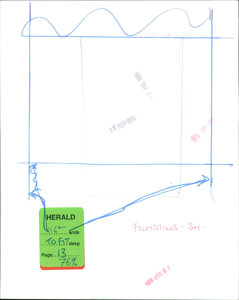 Debra Winger and Anthony Hopkins appear in a scene from the movie "Shadowlands". - Vintage Photograph