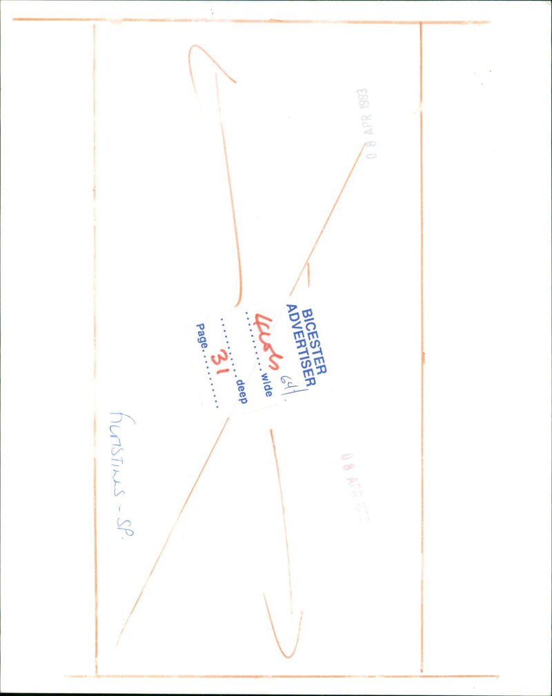 Eric Idle as Tommy Patel in the movie Splitting Heirs. - Vintage Photograph