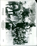 An image from the 1970 film "Soldier Blue" starring Candice Bergen and Peter Strauss. - Vintage Photograph