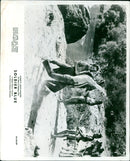 A scene from the 1970 film "Soldier Blue" directed by Ralph Nelson. - Vintage Photograph