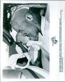 Michael Jordan and Bugs Bunny star in the film "Space Jam" - Vintage Photograph