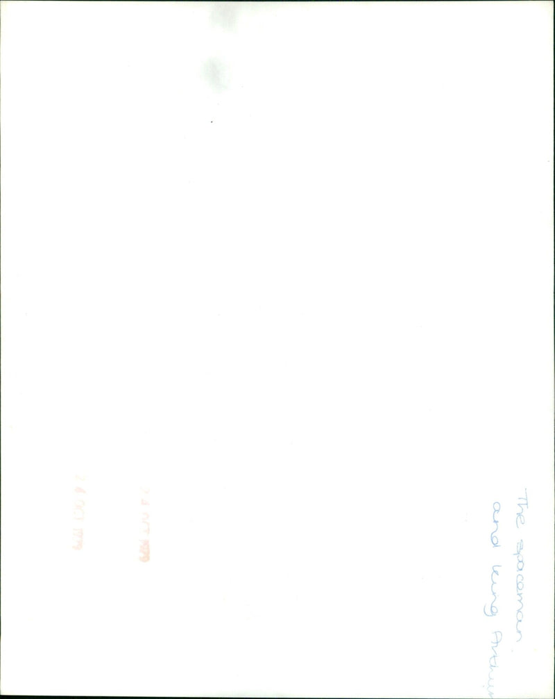 Two space travelers, a spacemon and King Arthur, in a futuristic landscape. - Vintage Photograph