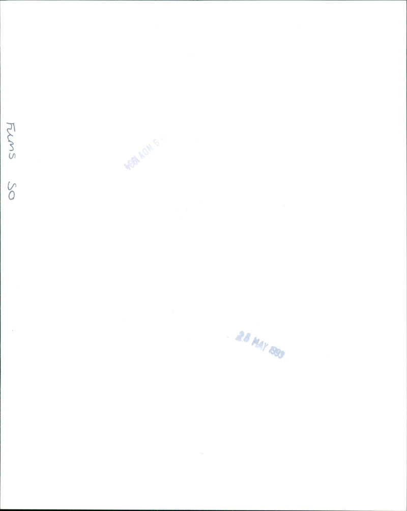 Jodie Foster and Richard Gere in a romantic scene from the movie "Sommersby." - Vintage Photograph