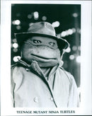 Teenage Mutant Ninja Turtles filming a scene on location. - Vintage Photograph