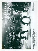 A promotional image from the 1991 film "Teenage Mutant Ninja Turtles II: The Secret of the Ooze." - Vintage Photograph