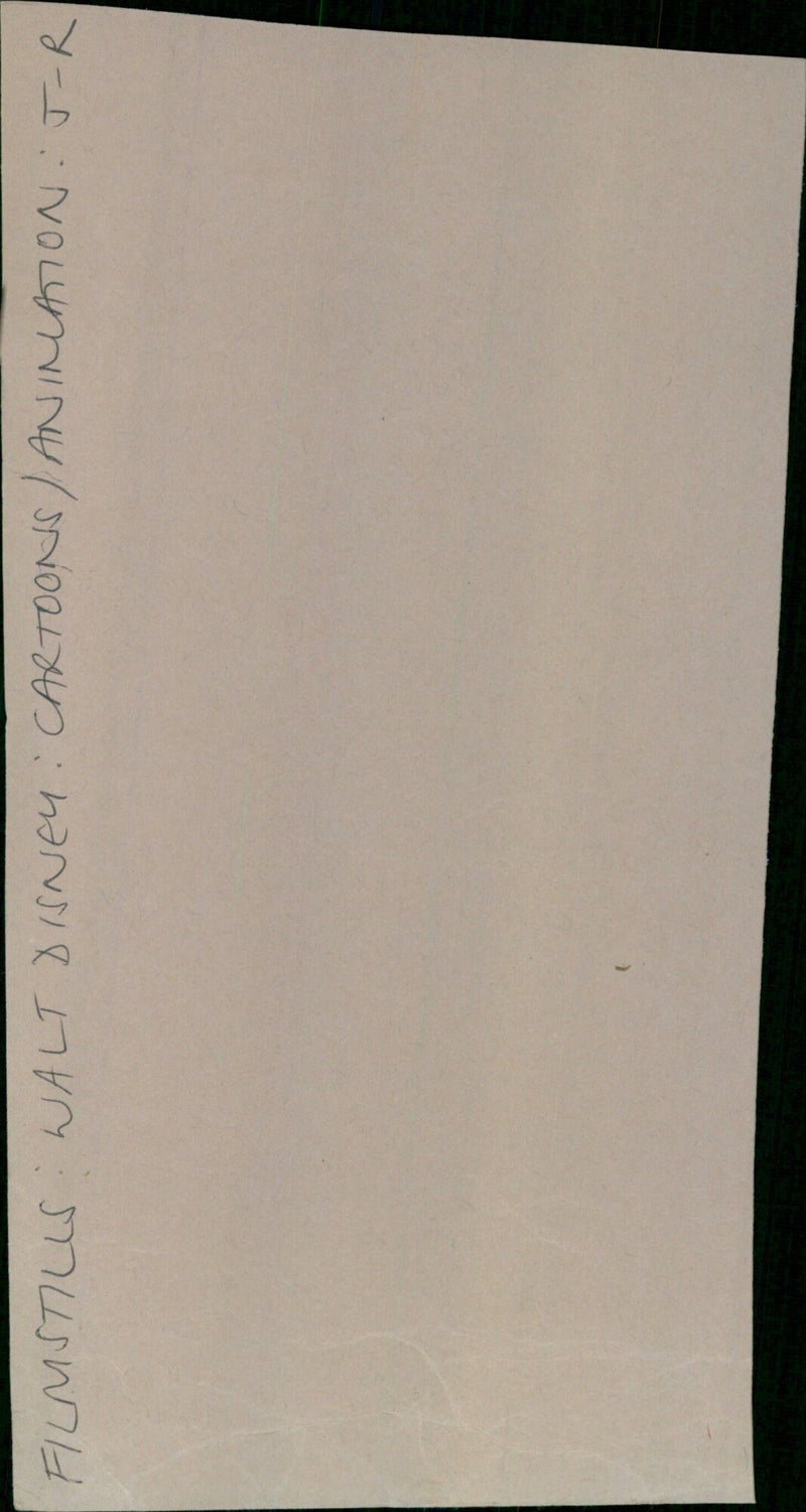 Animation still from Walt Disney's 1955 feature film "J-R." - Vintage Photograph