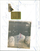 Sean Connery and Sam Neill star in the 1990 Paramount Pictures thriller "The Hunt for Red October." - Vintage Photograph