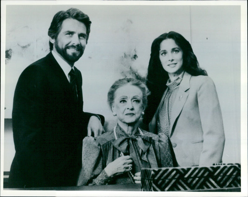 Actress Bette Davis stars in the film adaptation of Arthur Hailey's Hotel. - Vintage Photograph