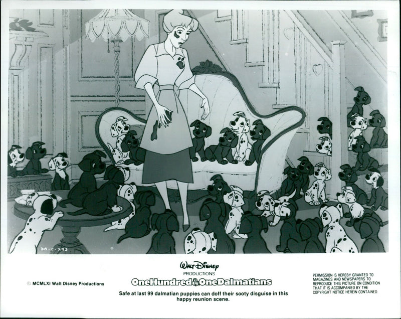 One Hundred & One Dalmatians - Vintage Photograph