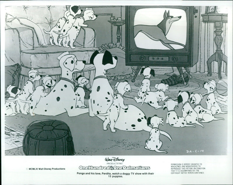 One Hundred and One Dalmatians - Vintage Photograph