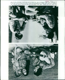 Actress Cristina Raines and co-stars Robin Bush and Cliff DeYoung in a scene from the film “Sunshine”. - Vintage Photograph